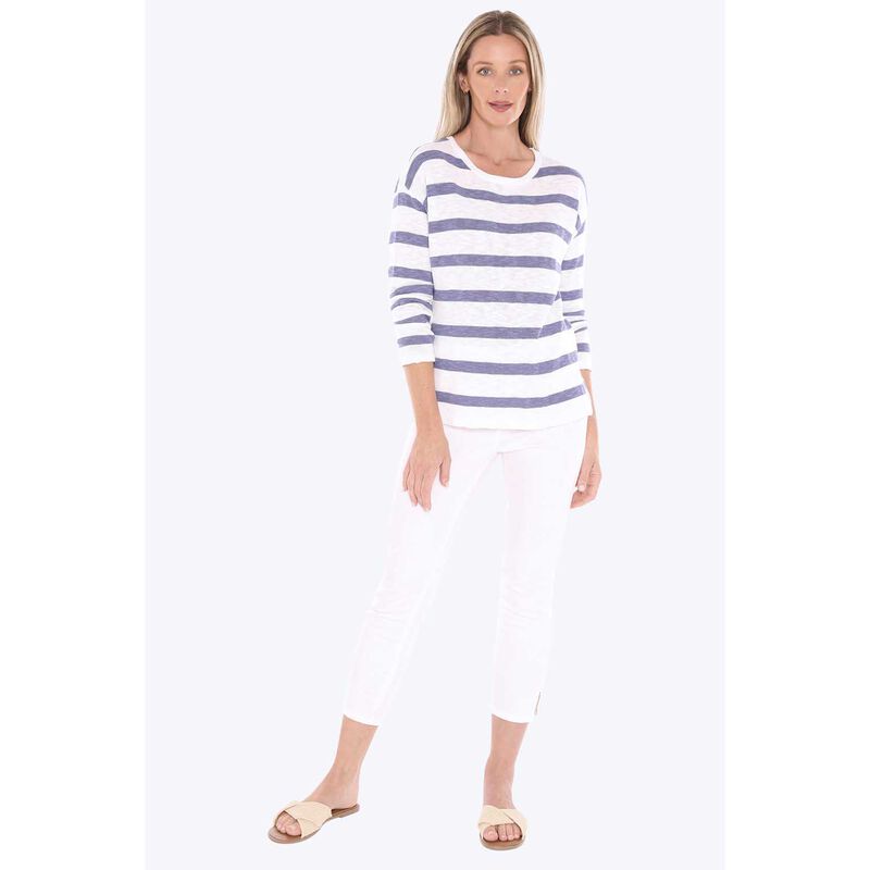 Jump Stripe Slub Pullover image number 3